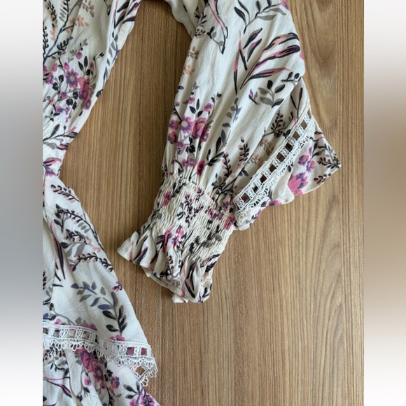 Spell & The Gypsy Collective Maisie Tiered Floral Playdress XS Romantic Feminine - Picture 6 of 11